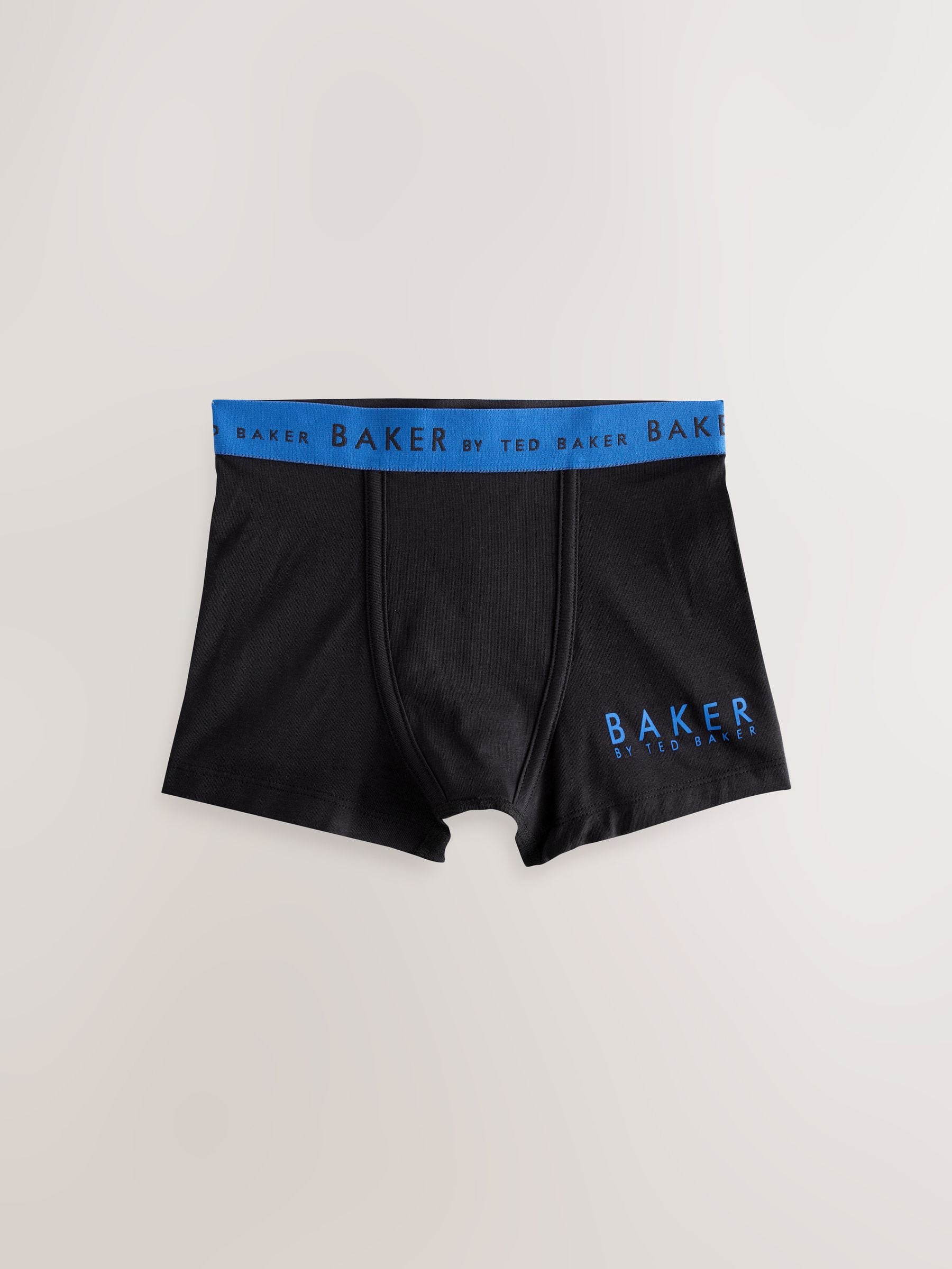 Zwart - Baker by Ted Baker jongens boxershorts verpakking van 5