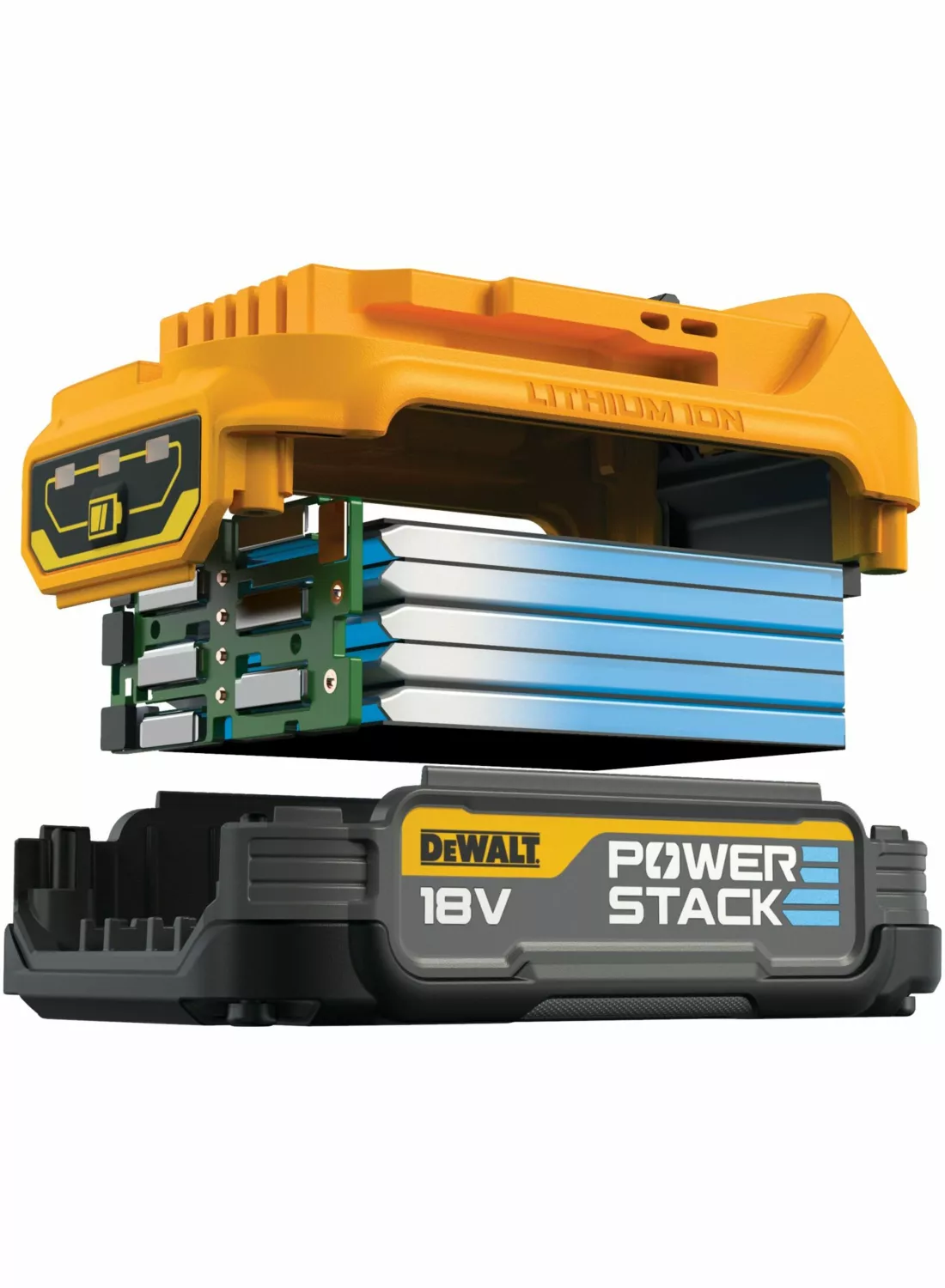 DeWALT DCBP034 Duopack 18V Li-ion accu - 1.7Ah - POWERSTACK™ - DCBP034E2-XJ (2 stuks)