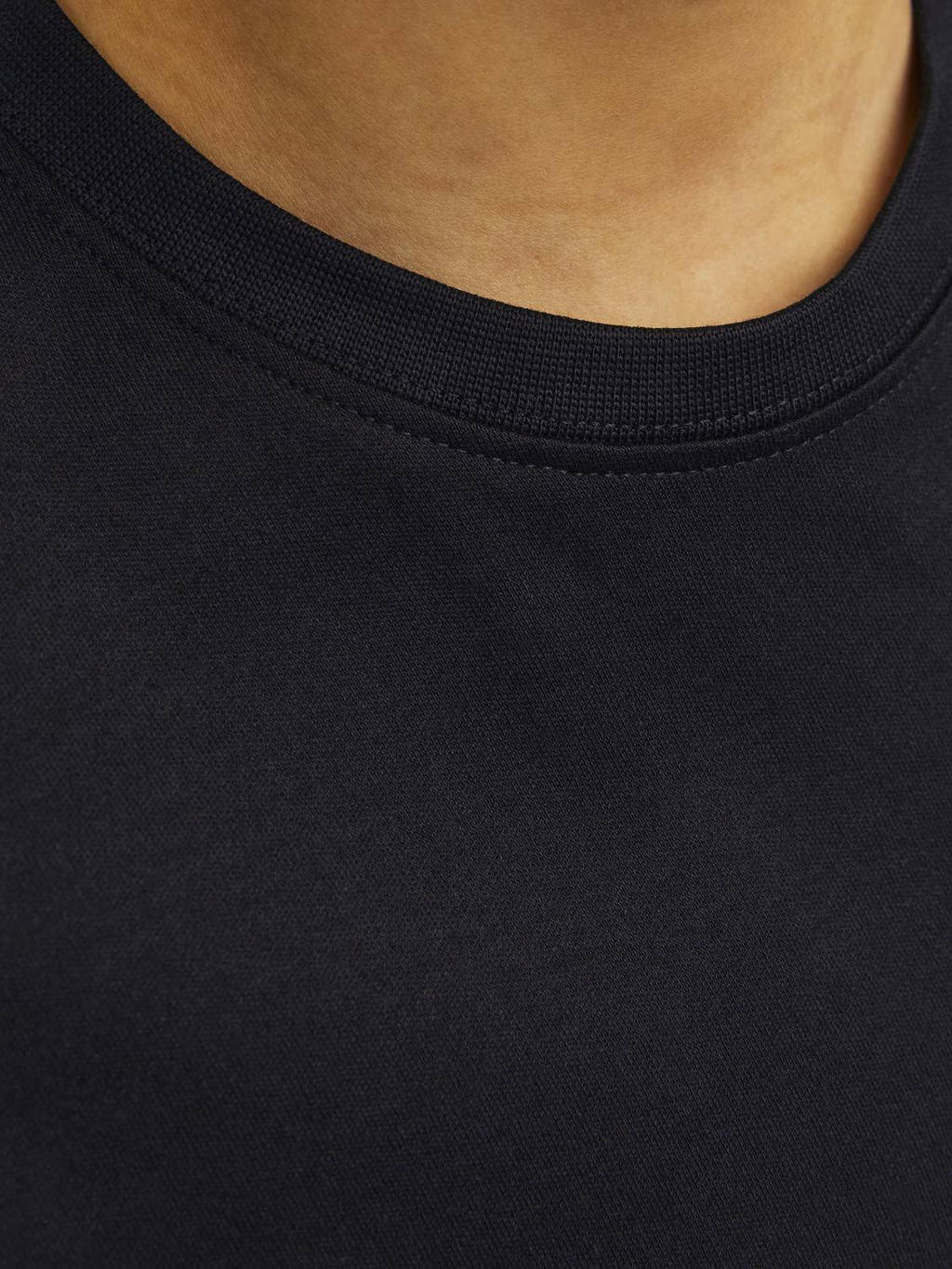 JACK & JONES T-shirt JJEURBAN EDGE zwart