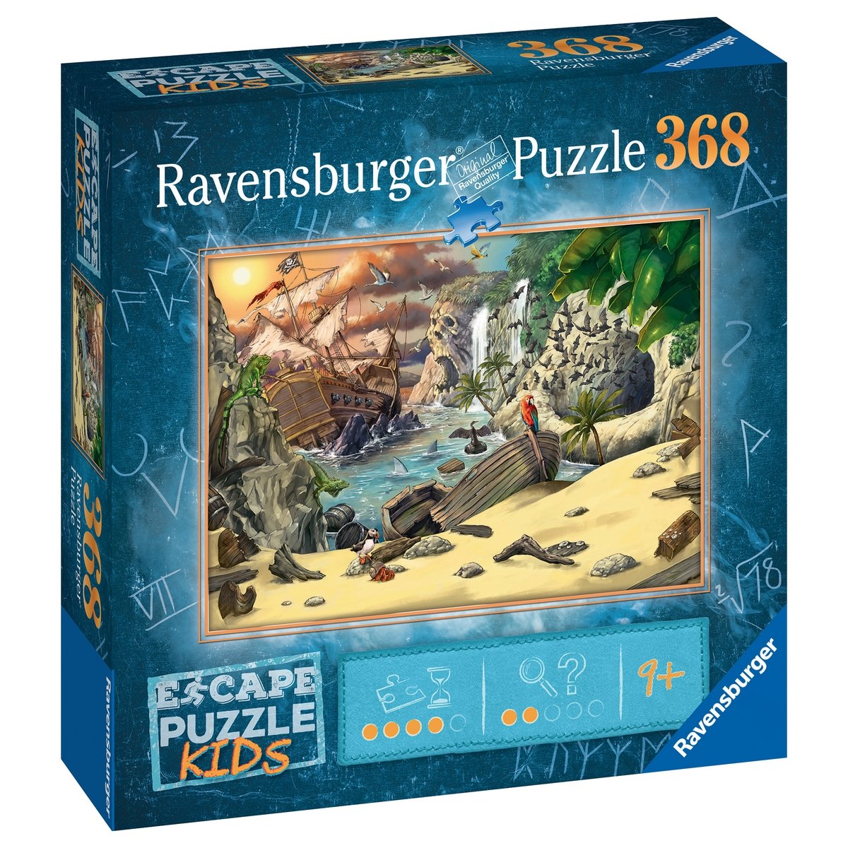 Escape Puzzle Kids Ravensburger 368 pièces - Pirates
