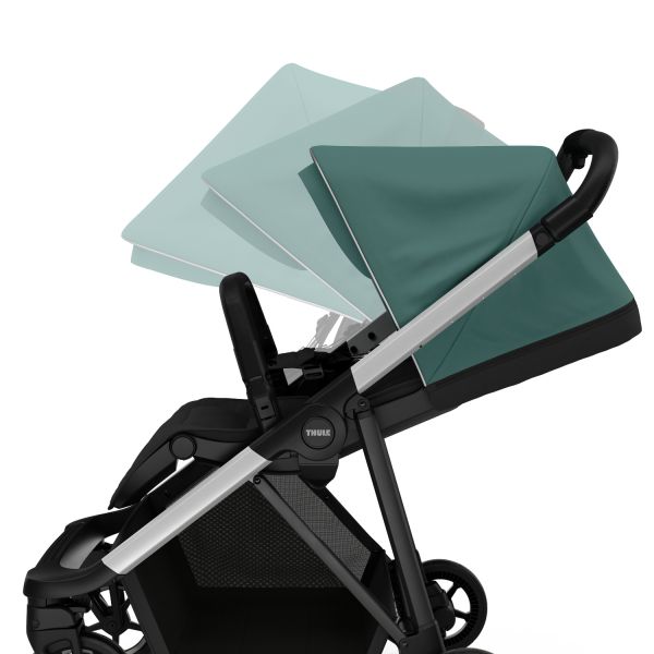 Thule Shine Kinderwagen 2-in-1 Black / Alaska Blue
