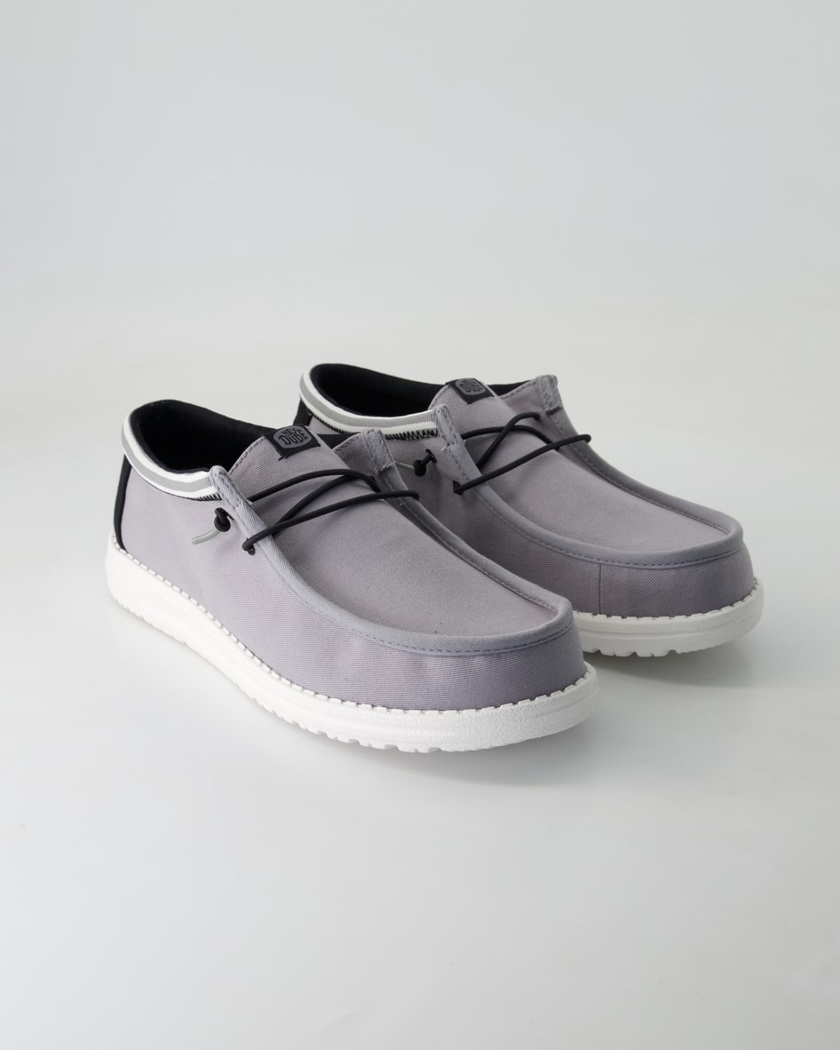 Hey Dude Wally Letterman Sneaker in Grau
