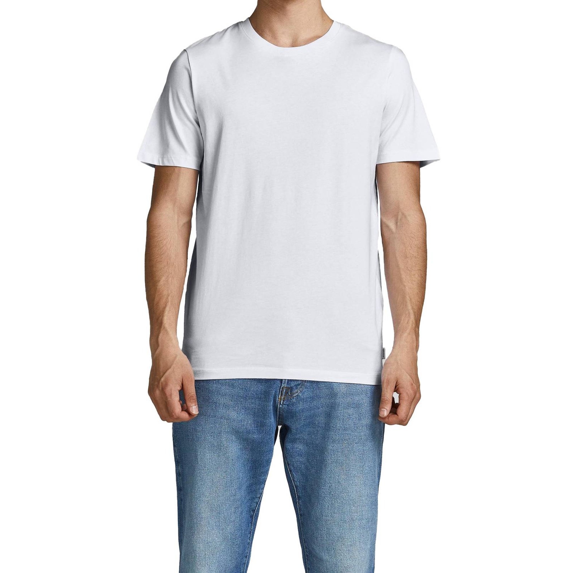JJEORGANIC BASIC TEE O-NECK 5PK Herren T-Shirt