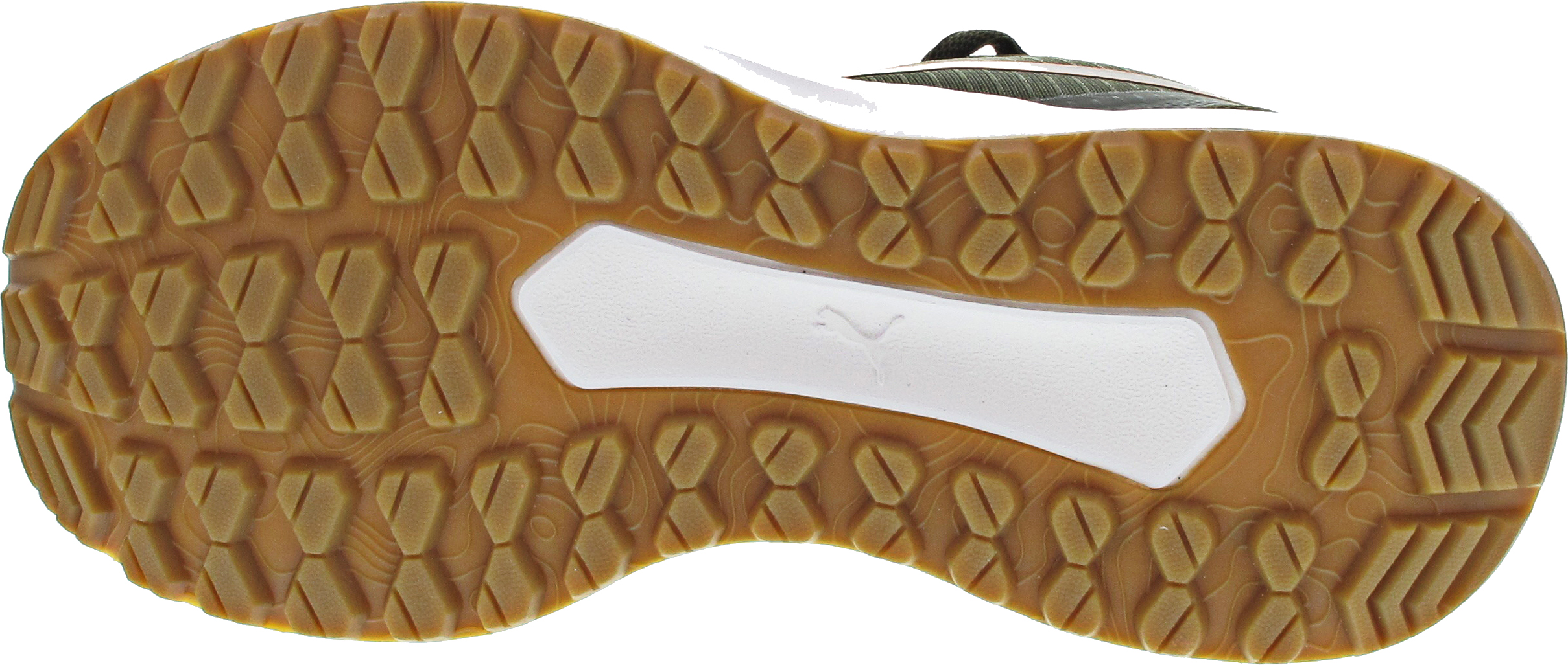 Puma Twitch Runner Trail Jr Sneaker grün kombi