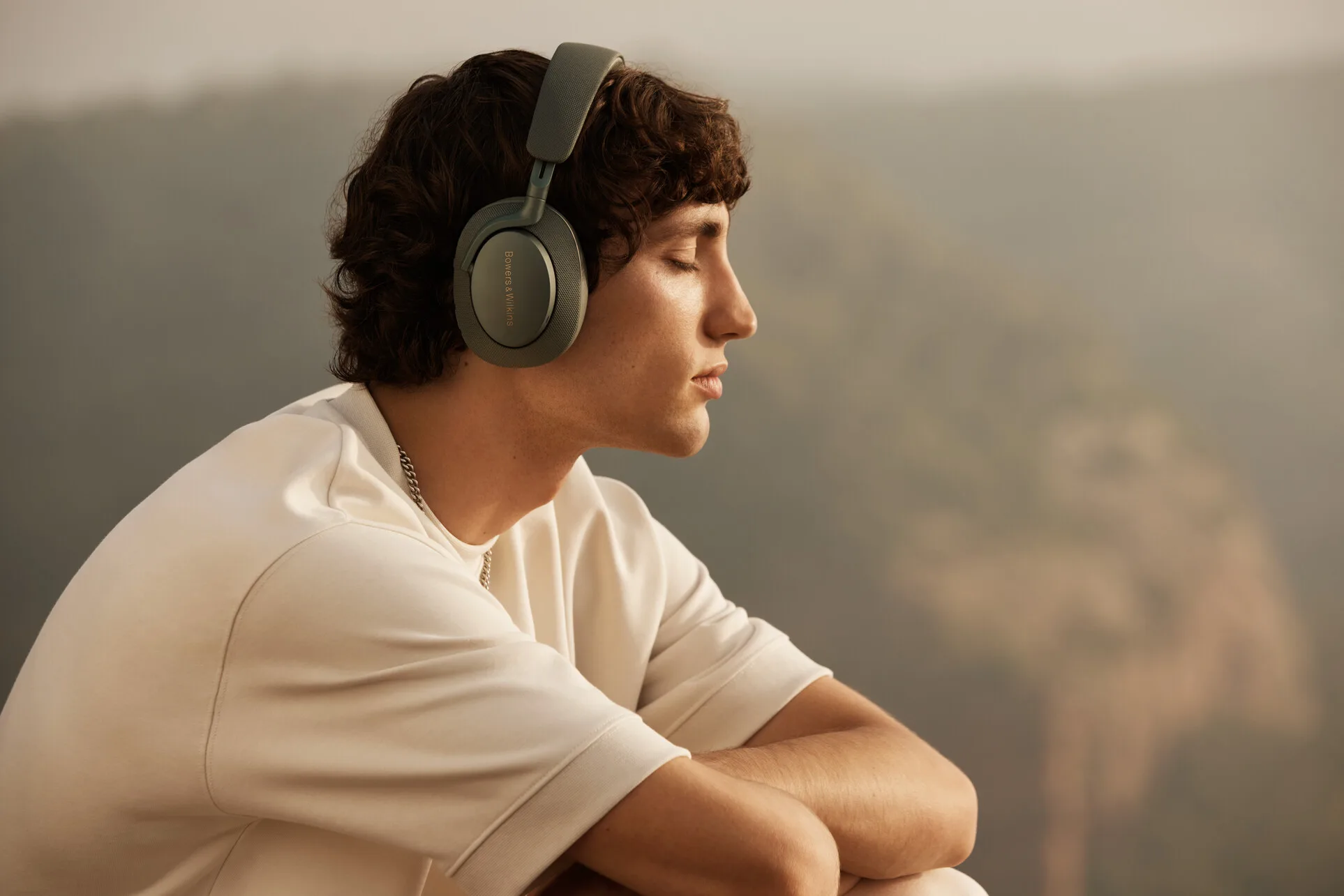 B&W PX7S2e vert jade Casques Bluetooth