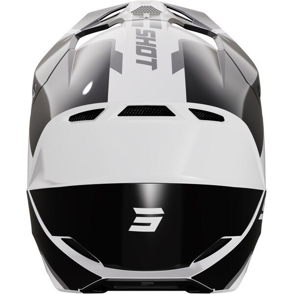 Shot - Casque Furious Bolt Noir / Blanc / Brillant
