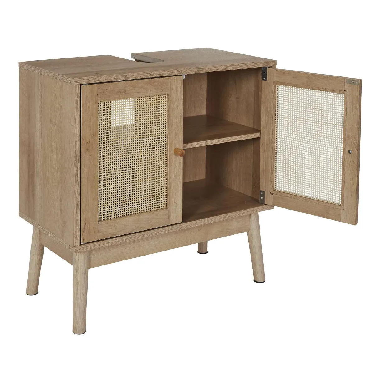 The Home Deco Factory Meuble sous vasque Bali - Marron