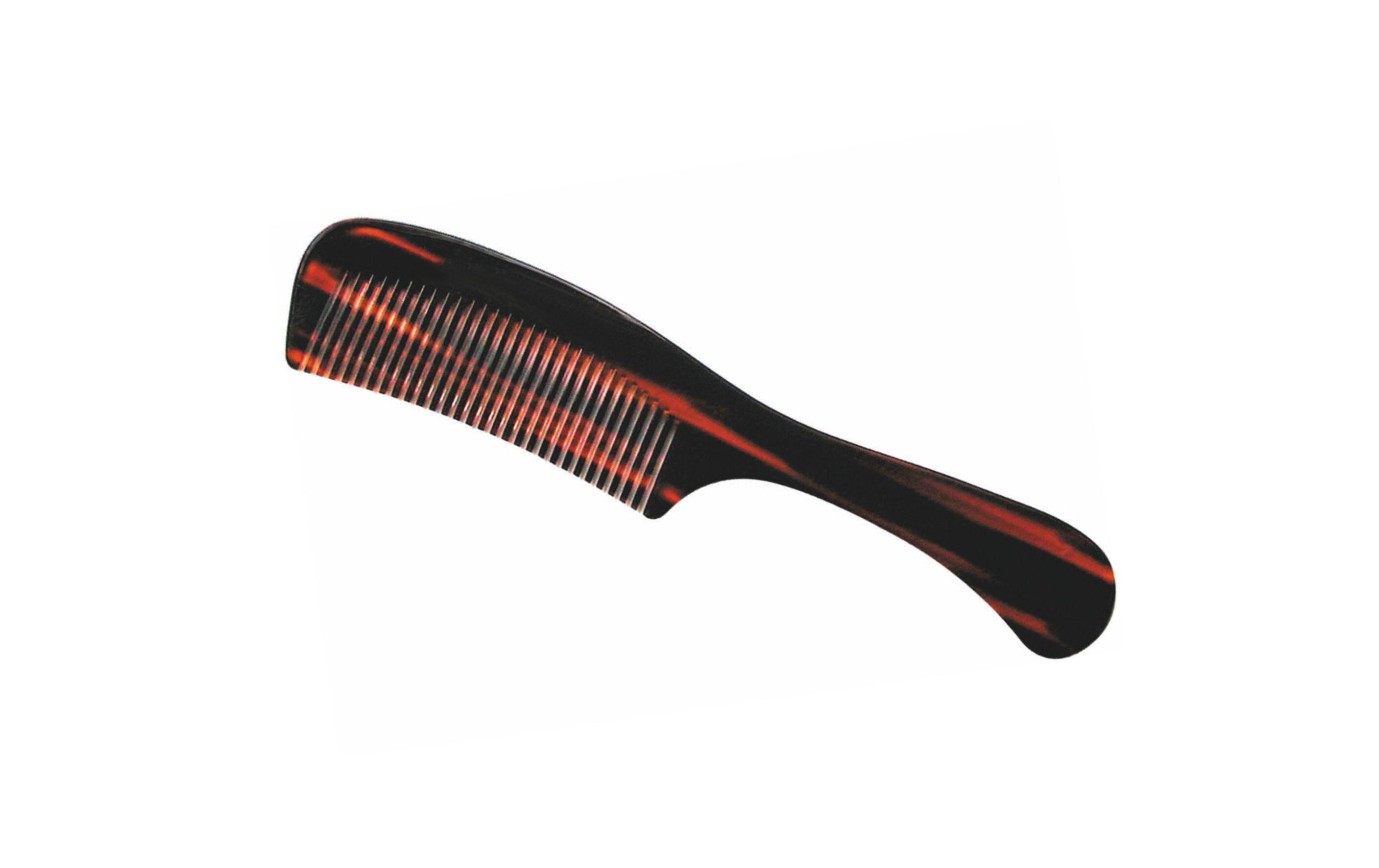 Haarbürste Griffkamm Braun 19 cmGriffkamm