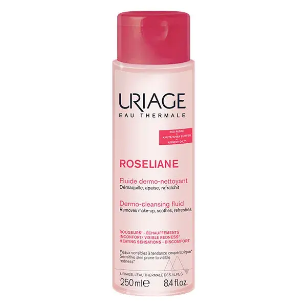 Fluido de limpeza dermatológica Uriage Roseliane 250ml