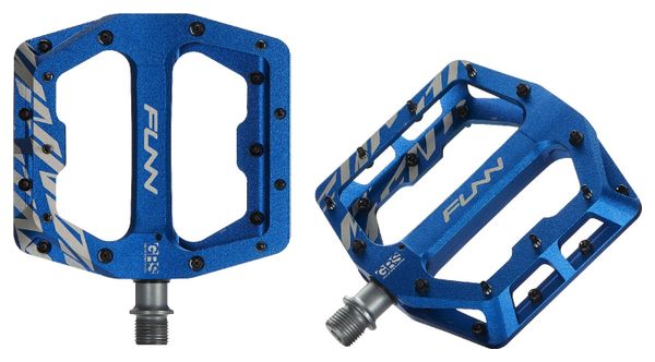 Paire de Pédales Plates Funn Funndamental GRS Bleu