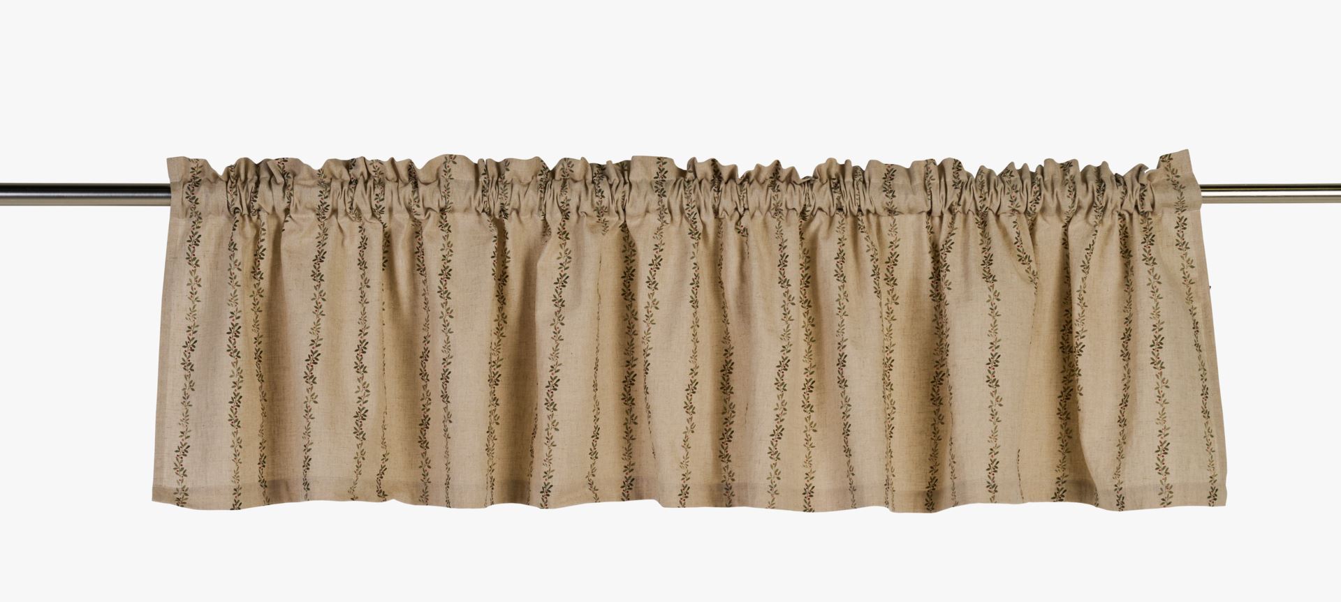 Gardinkappe natur - 40x200 cm