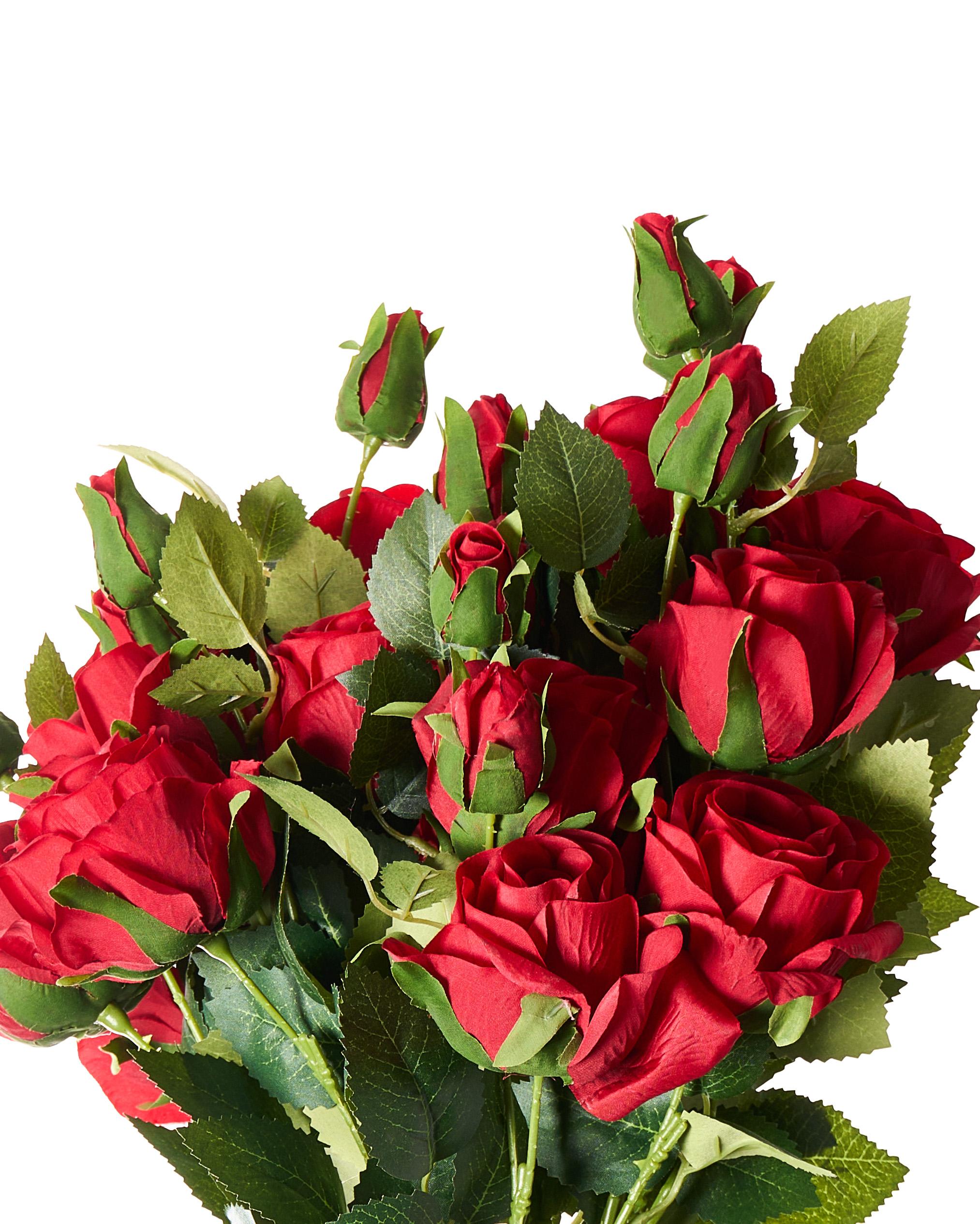 Kunstbloemenboeket BOIRO 65 cm Rood