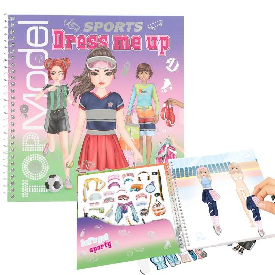 TOPModel Dress Me Up Stickerboek Sport