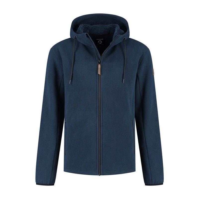 Travelin Karlson - Fleecevest - Blauw - M