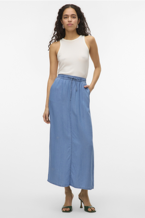 Vero Moda blauwe dames rok