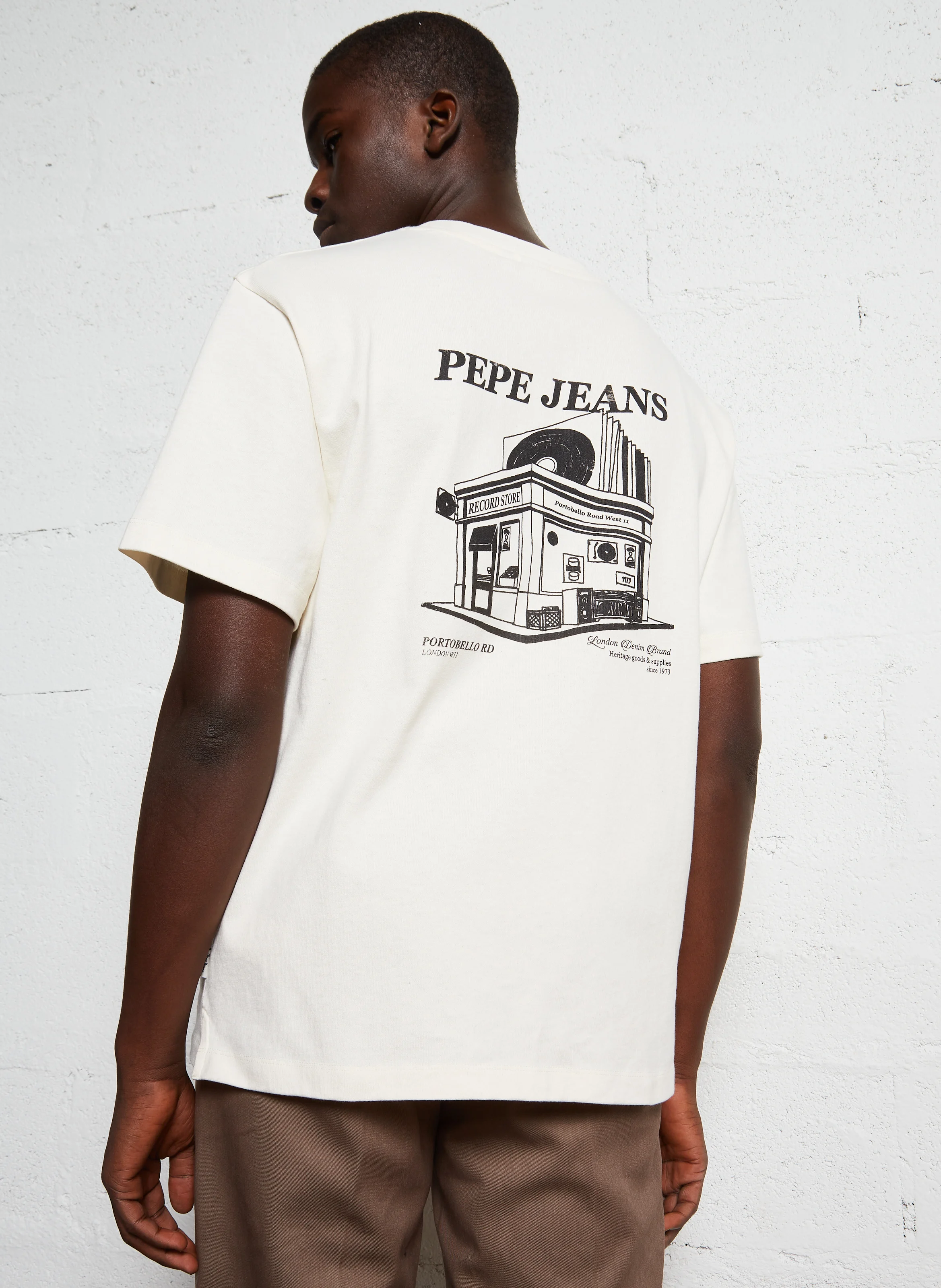 Tee-shirt oversize en coton | Blanc
