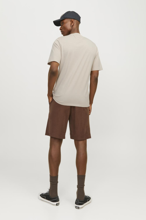 Jack & Jones beige heren t-shirt