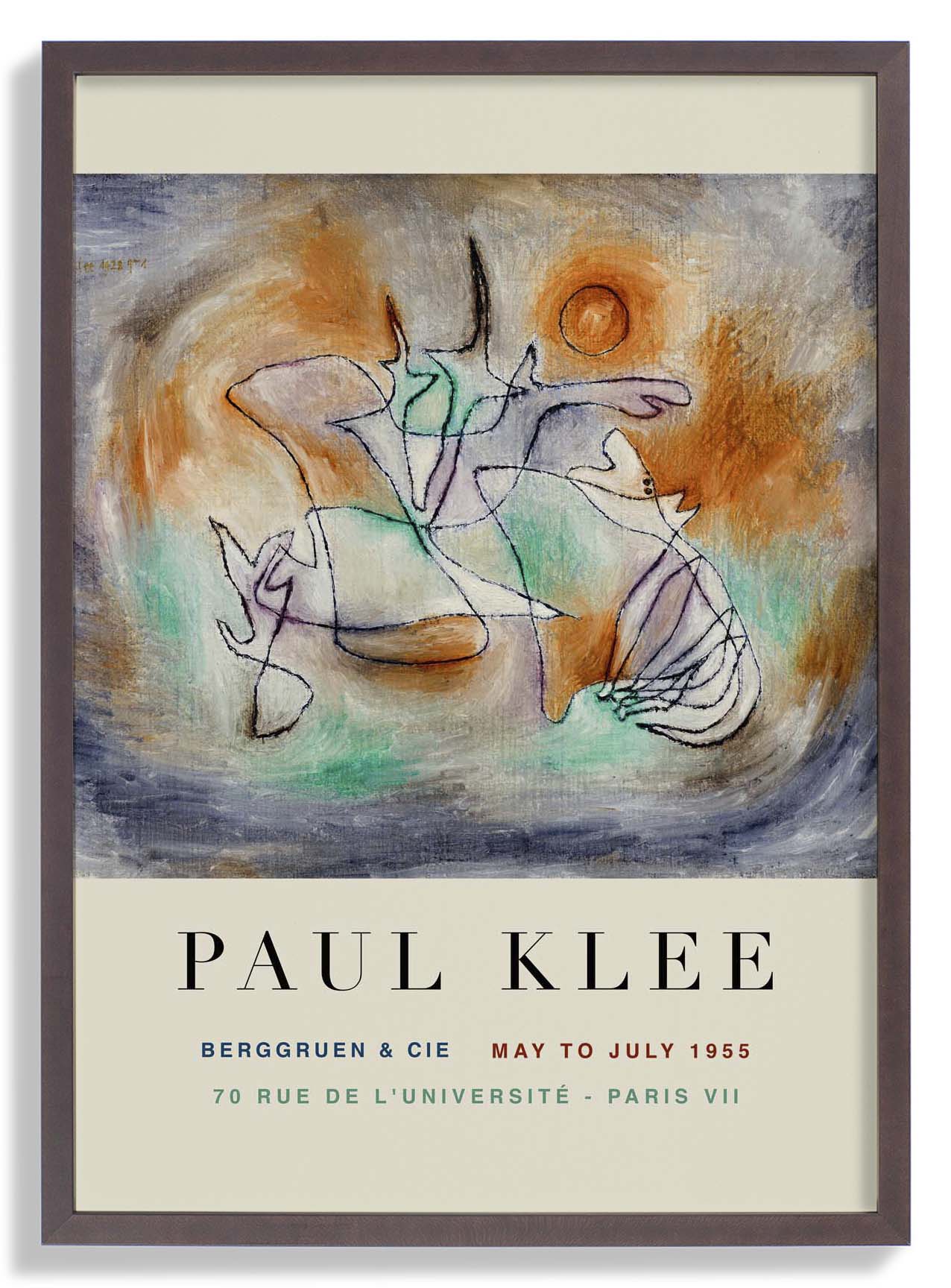 Paul Klee Heulender Hund Kunstausstellung