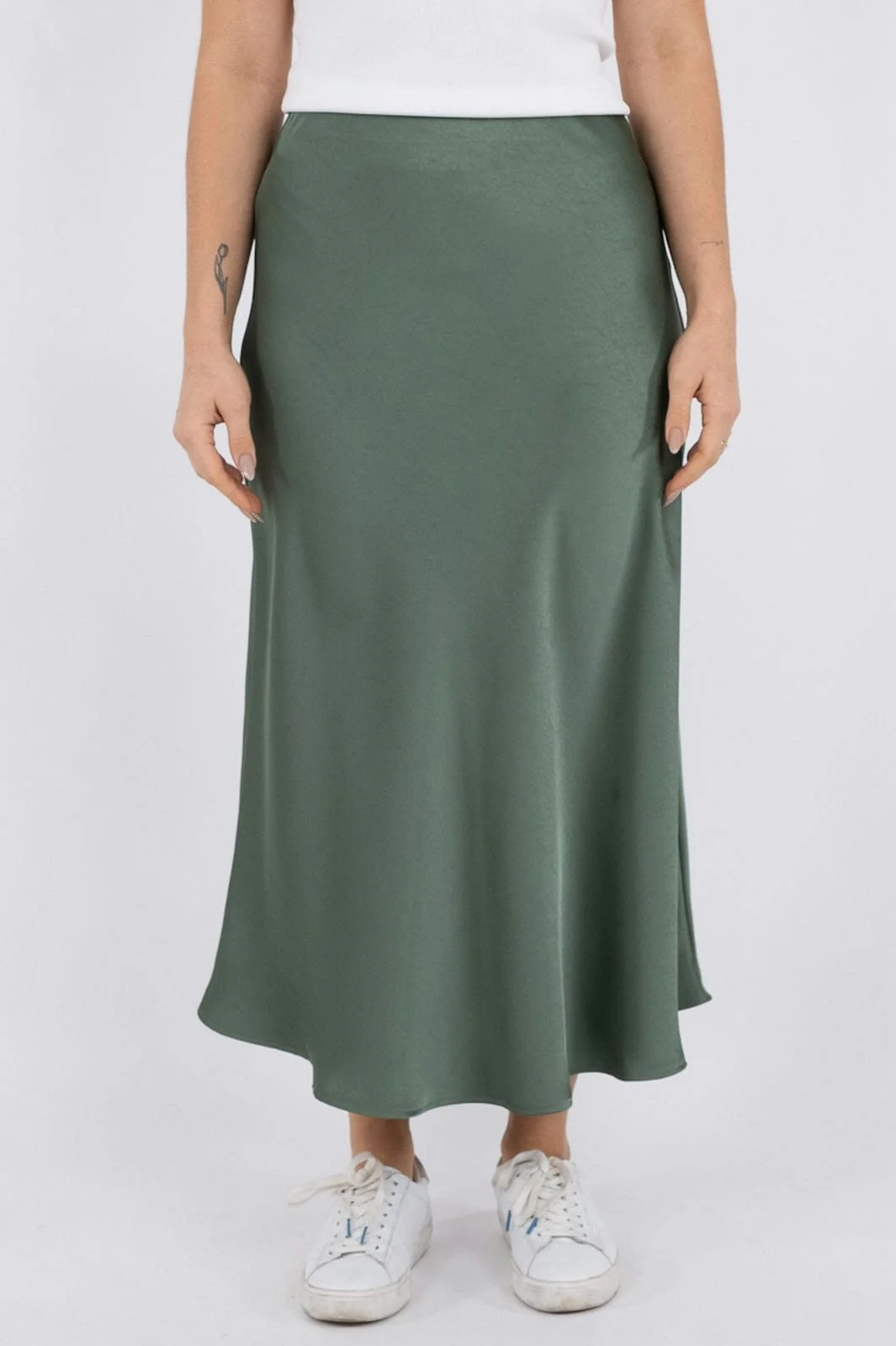 Neo Noir Bovary Skirt forrest green