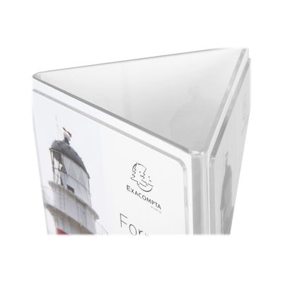 Exacompta Office - Triptyque pour DL (210 x 99 mm) - cristal