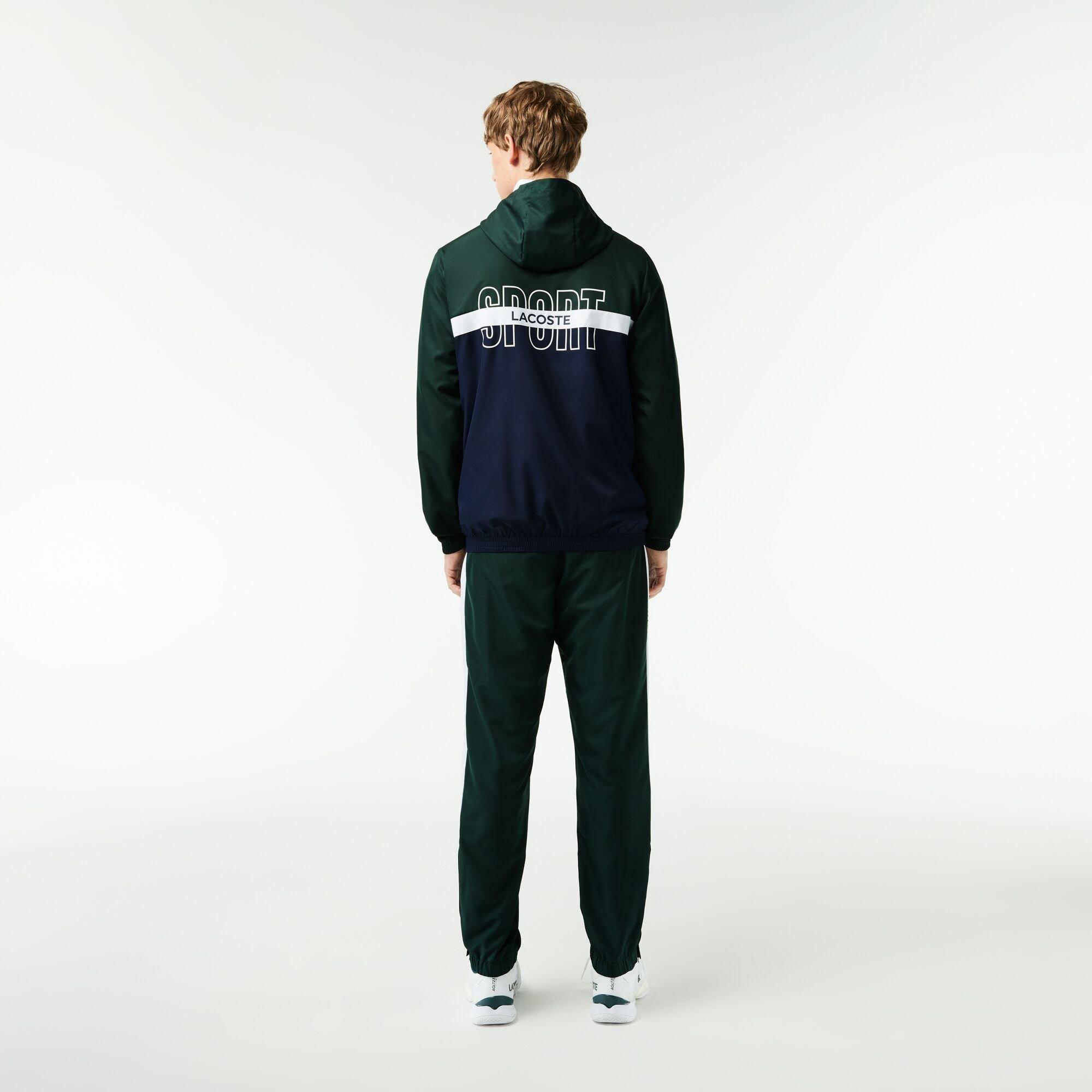 Lacoste Colour Block Full Zip Croc Tracksuit