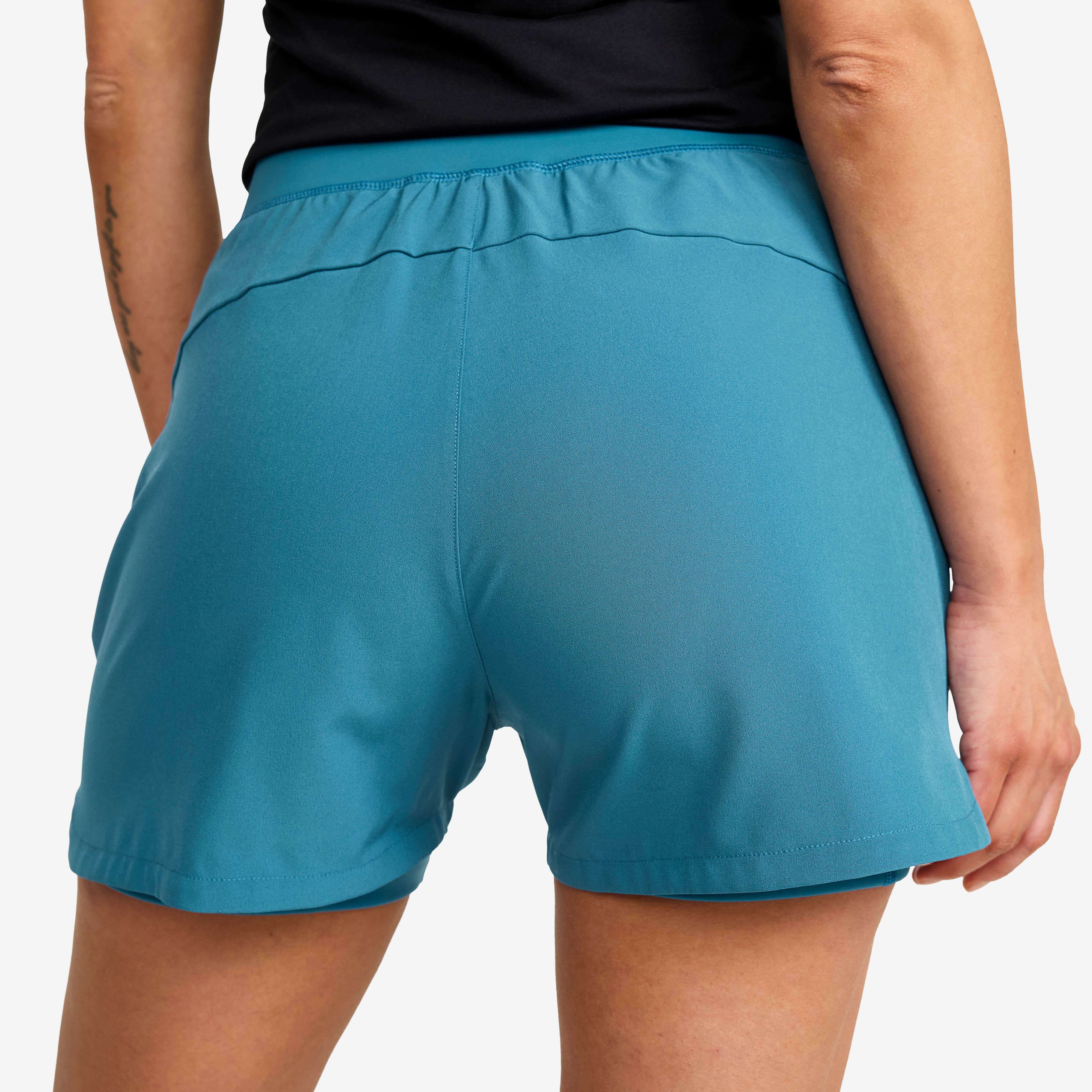 Rise 2-in-1 Shorts Dame Blue Ashes