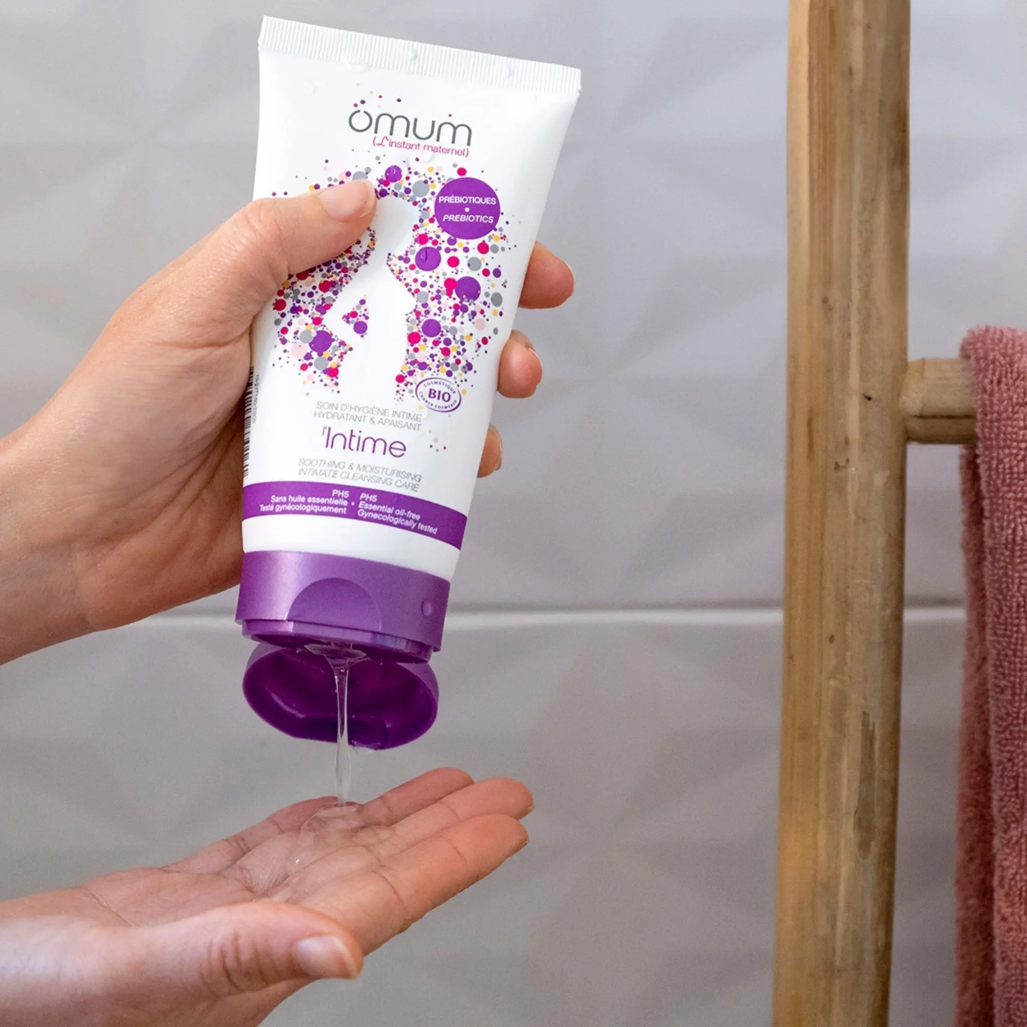 Omum - L'Intime Soin d'hygiène intime hydratant et apaisant- Future et jeune maman