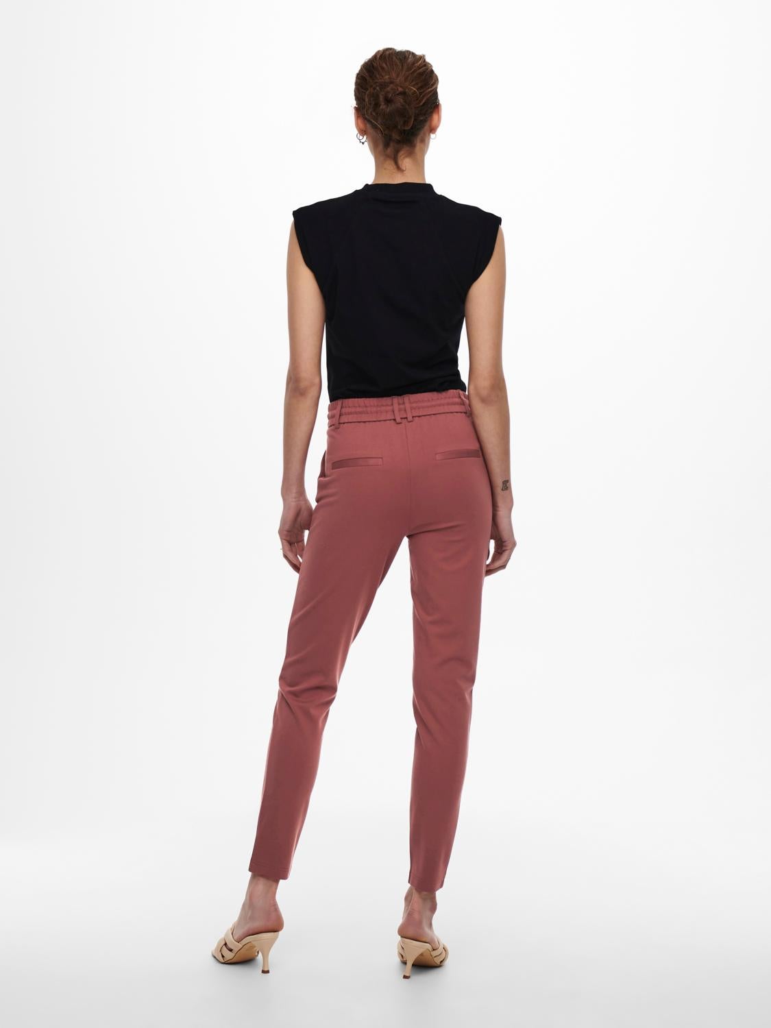 ONLPOPTRASH Mittlere Taille Normal geschnitten Klassische Hose Apple Butter
