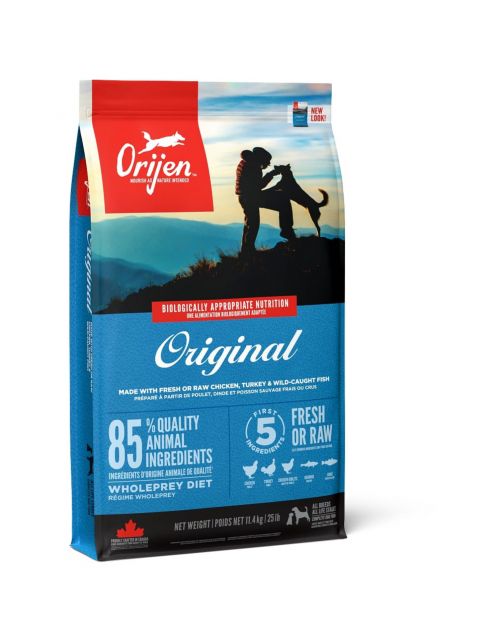 Orijen Whole Prey Original Dog Kip&Kalkoen - Hondenvoer