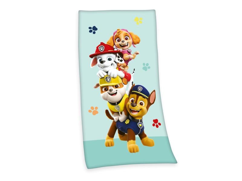 Herding Badetuch Paw Patrol 75 x 150 cm, Mehrfarbig Badetuch aus 100% Baumwolle