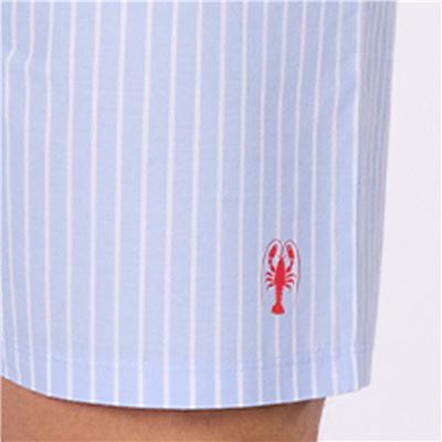 Pyjama short homme motif homard