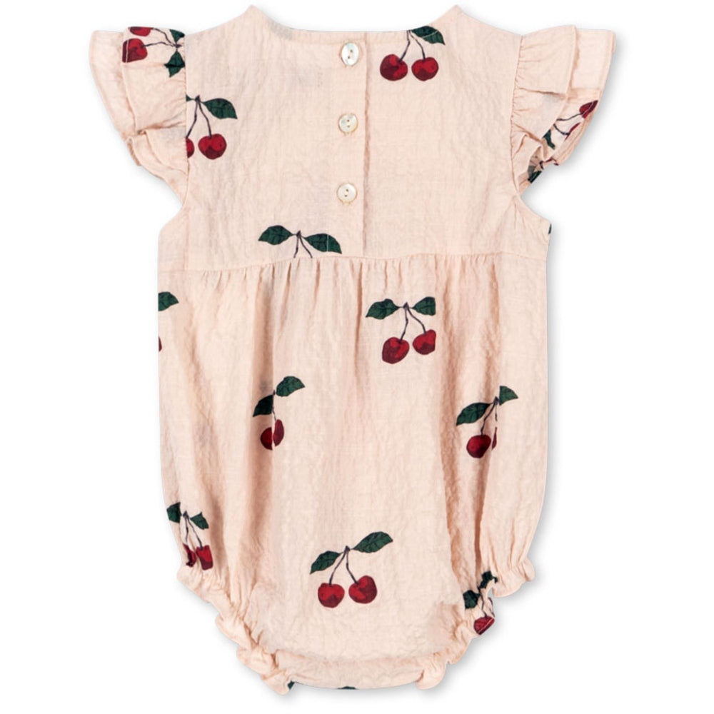 Køb Konges Sløjd Ma Grande Cerise Pink Elin Romper GOTS