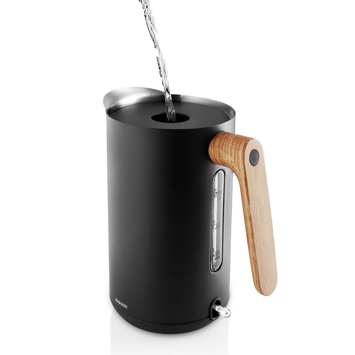 Nordic Kitchen vannkoker 1,5 liter, svart