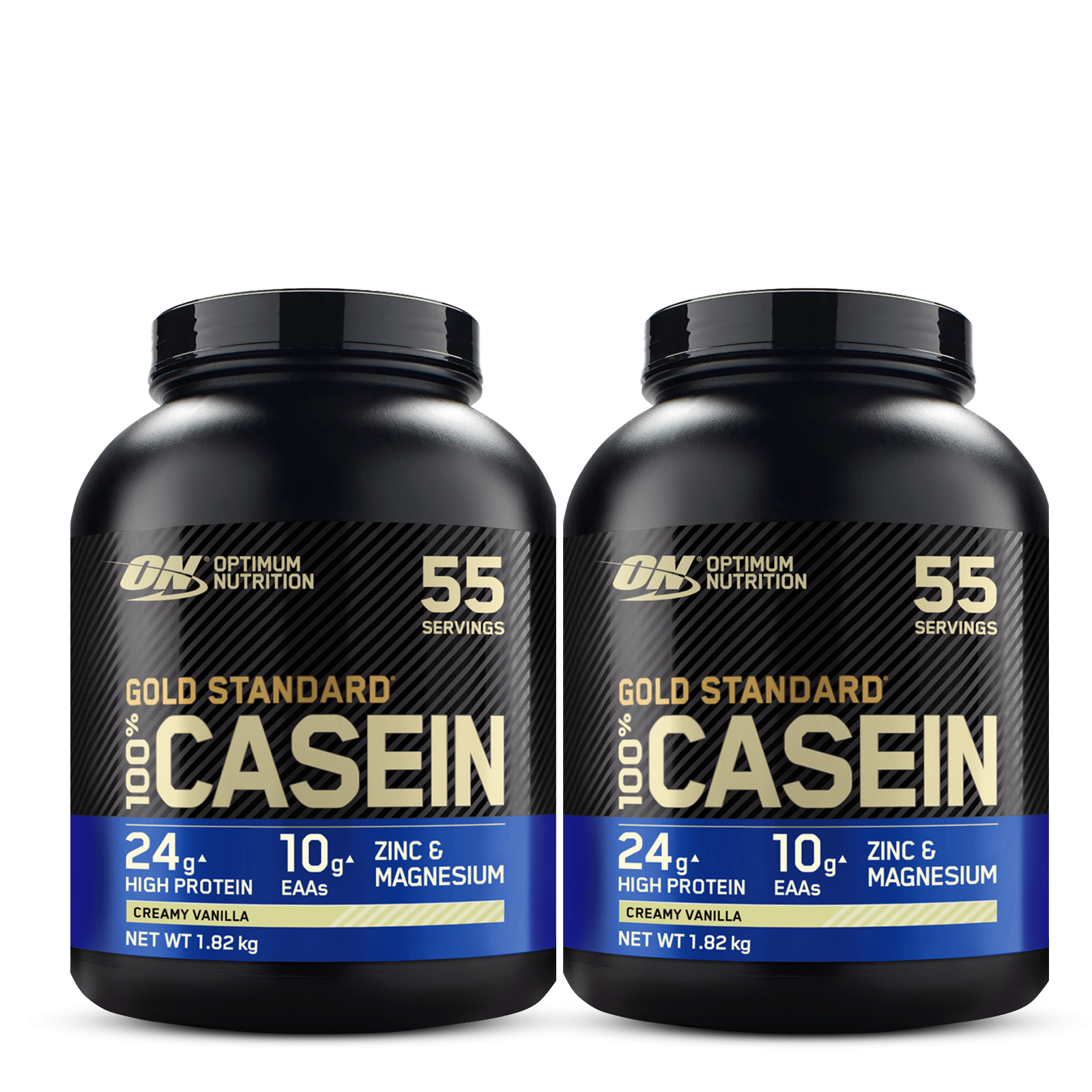 2x 100% Casein Gold Standard (1820g)