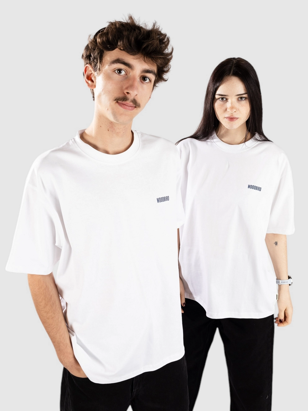 Woodbird Baine Dragon T-Shirt white