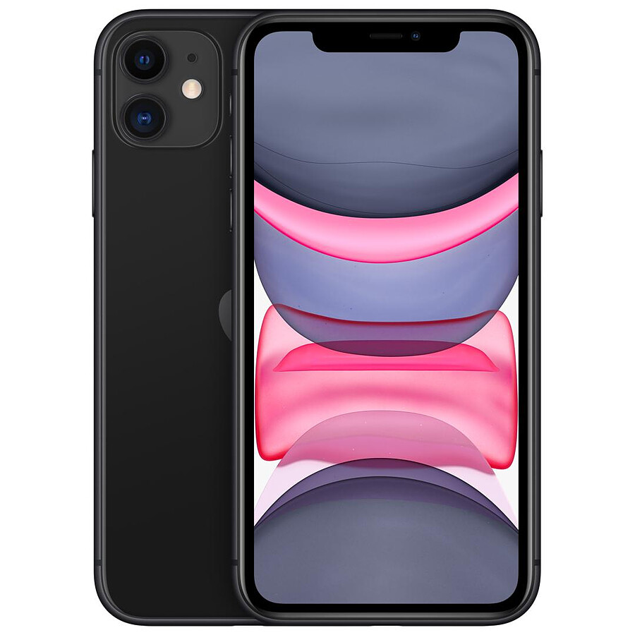 Apple iPhone 11 (noir) - 128 Go · Reconditionné