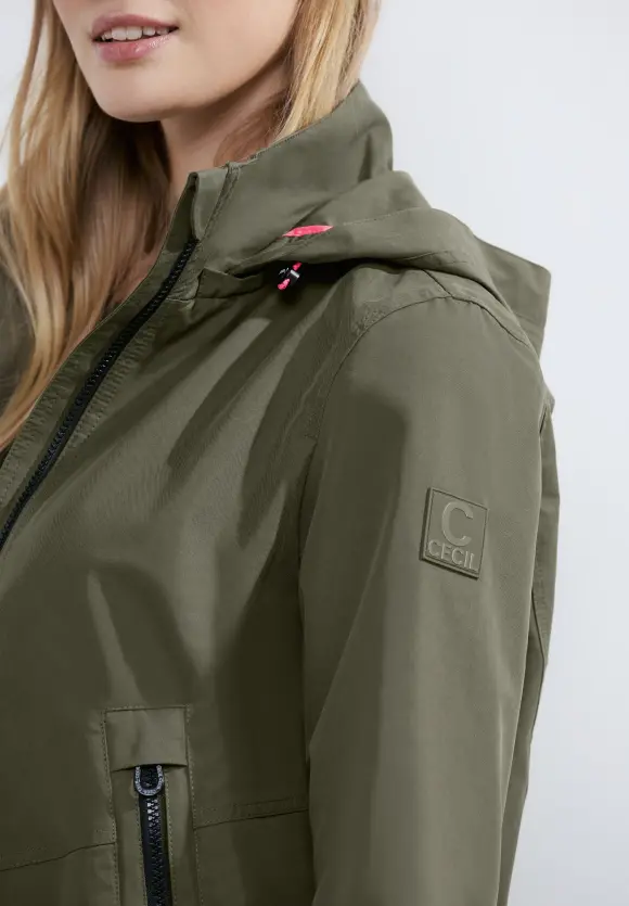 Übergangsjacke - sporty olive