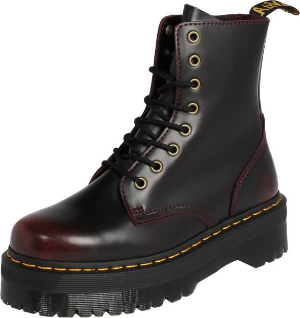 Dr. Martens Jadon Cherry Red Arcadia Unisex Veterboots Rood