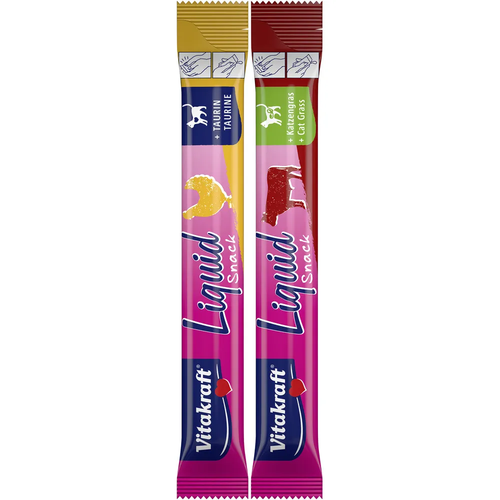 Vitakraft Cat Liquid Snack Multipack - 16x15 g.
