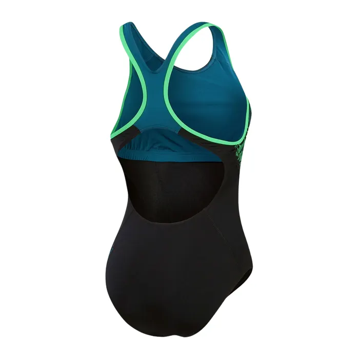 Speedo ECO+ Placement Laneback Badpak Dames
