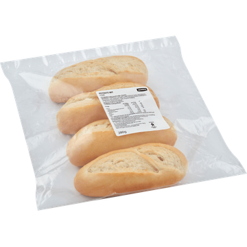 Jumbo - Diepvries Pistolets Wit - 4 Stuks
