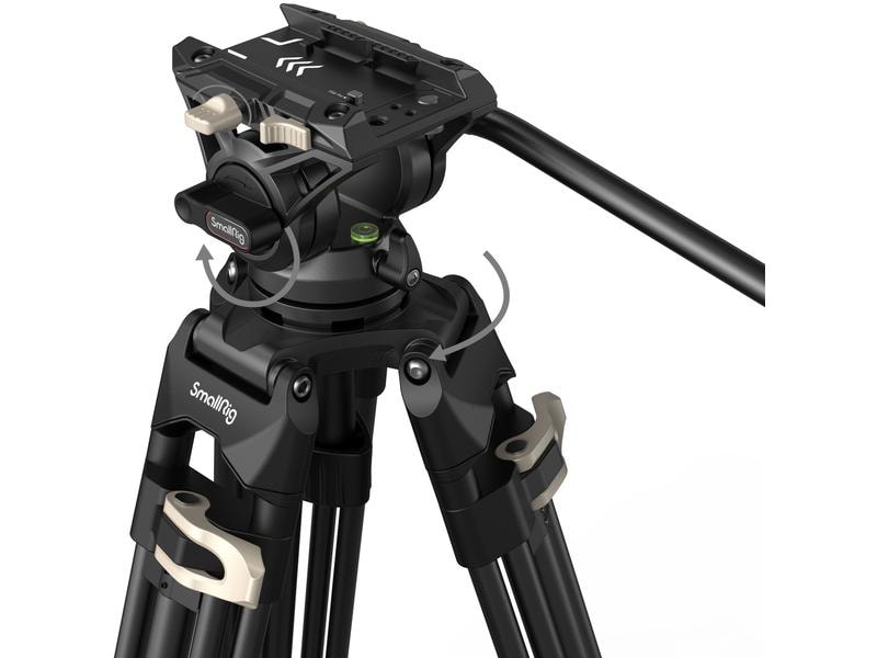 Smallrig Stativ Heavy-Duty Fluid Head AD-01 Heavy-Duty Fluid Head Stativ