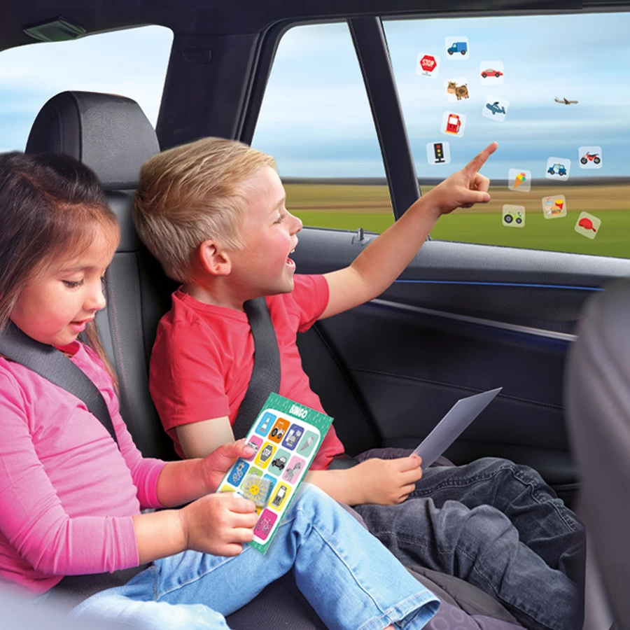 SES Creative® Reise-Fenstersticker-Bingo