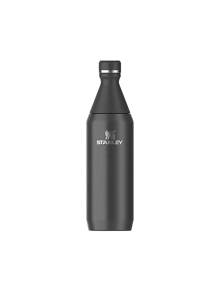 STANLEY Isolierflasche - Thermosflasche ALL DAY SLIM BOTTLE 0,6l Black schwarz