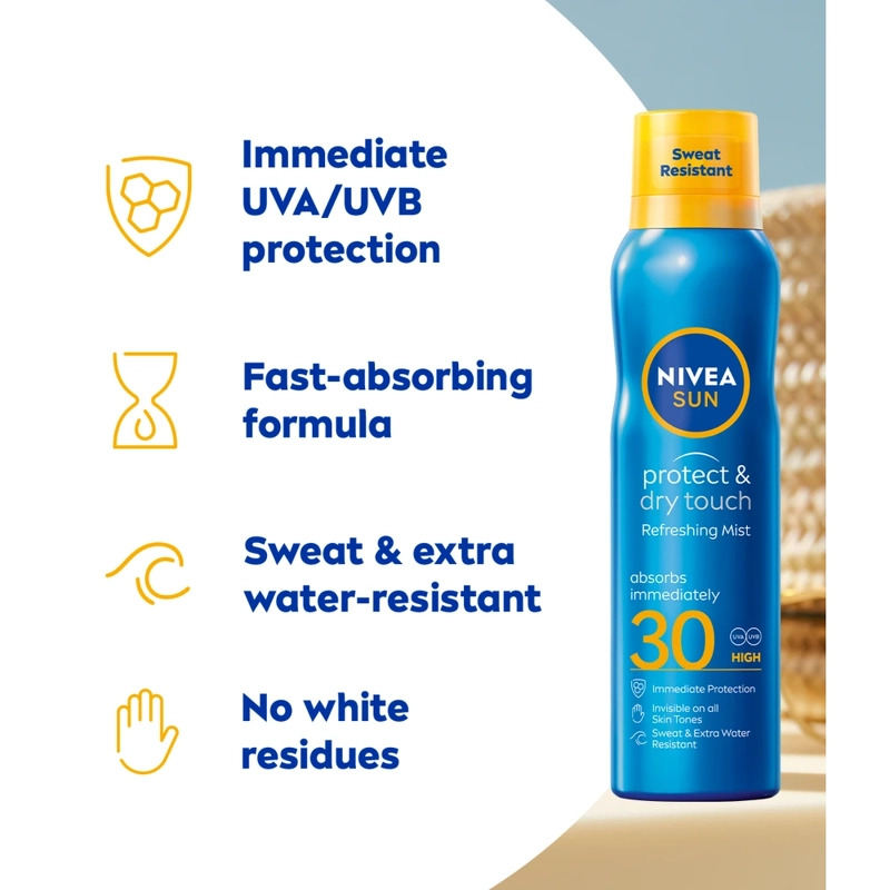 Nivea Sun Protect & Dry Touch Mist SPF 30 - 200 ml