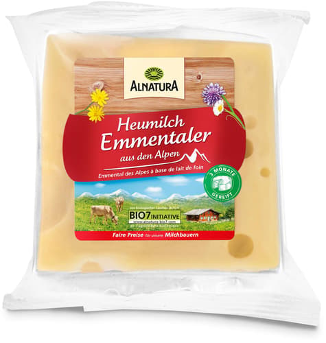 Alnatura BIO Heumilch Emmentaler