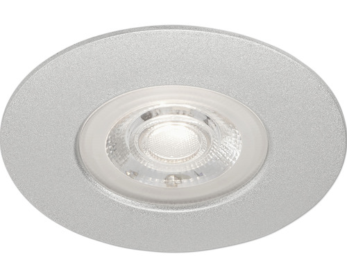 LED inbouwspot IP44 5W 460 lm 3000 K chroom/mat Ø 9/6,8 cm 230V