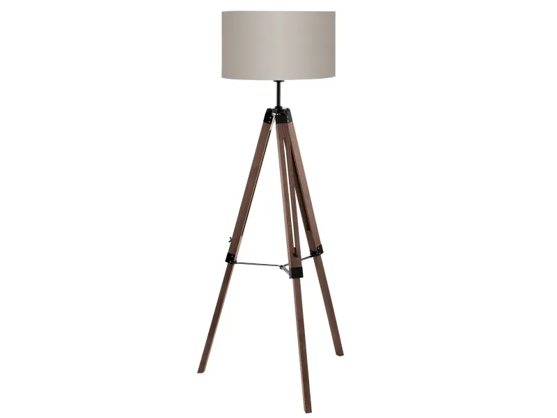 EGLO LANTADA GULV SORT/TAUPE FSC