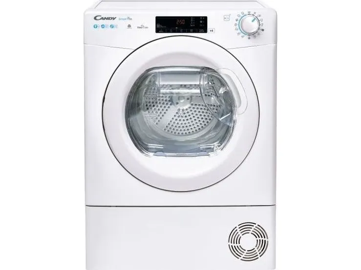 Candy SMART Pro CSOE H9A2TE-S - Tørremaskine - Wi-Fi - bredde: 59.6 cm - dybde: 58.5 cm - højde: 85 cm - frontbetjening - hvid