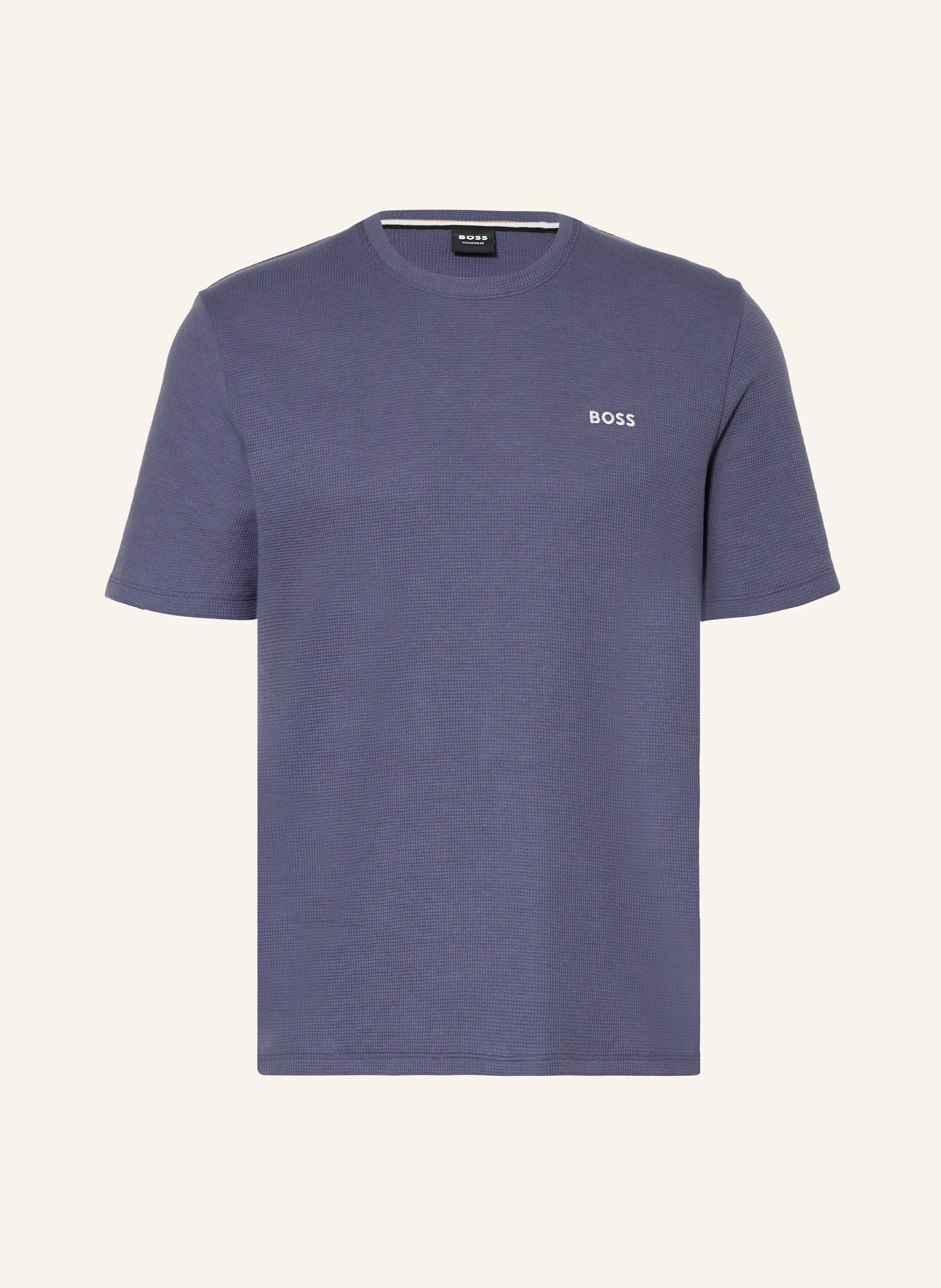 BOSS Schlafshirt WAFFLE